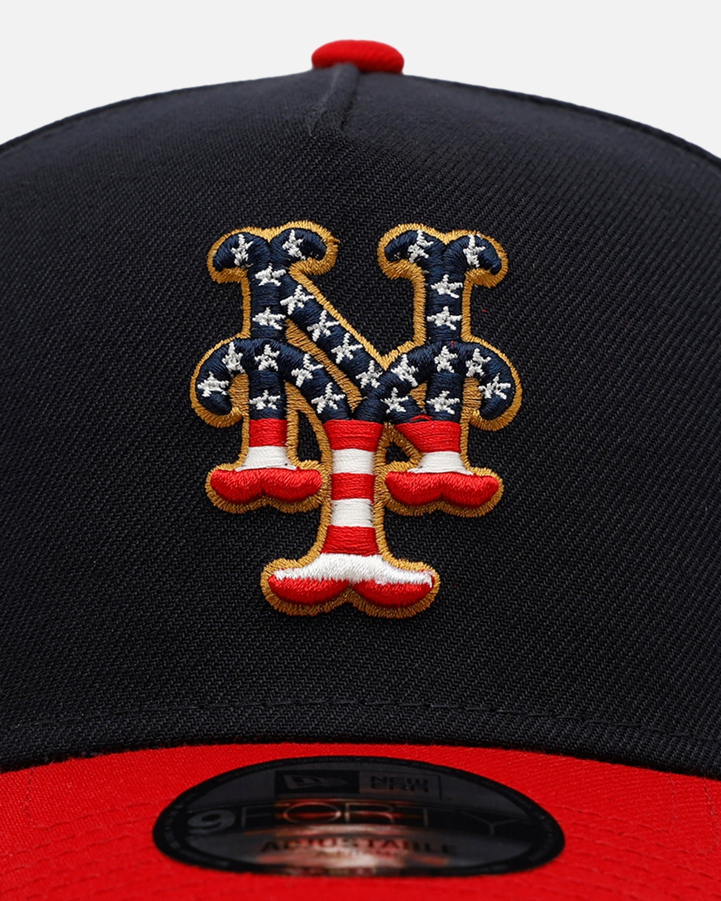 New Era New York Mets 'Fourth Of July' 9FORTY A-Frame Snapback Navy/Red