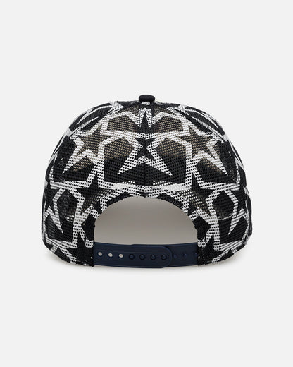 New Era Los Angeles Angels 'Fourth Of July' 9FORTY A-Frame Snapback Chrome/Navy