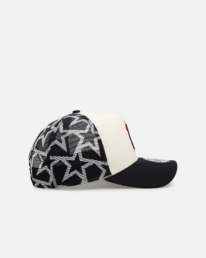 New Era Los Angeles Angels 'Fourth Of July' 9FORTY A-Frame Snapback Chrome/Navy