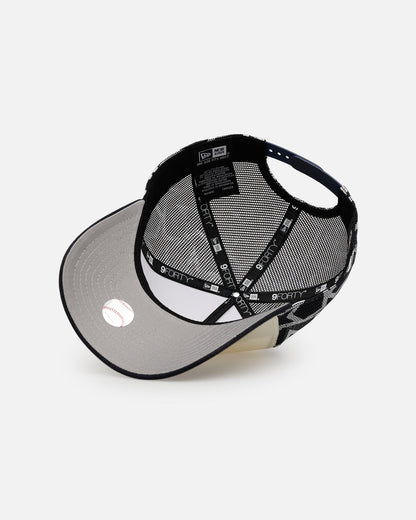 New Era Los Angeles Angels 'Fourth Of July' 9FORTY A-Frame Snapback Chrome/Navy
