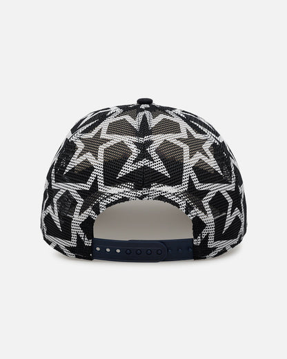 New Era Atlanta Braves 'Fourth Of July' 9FORTY A-Frame Snapback Chrome/Navy