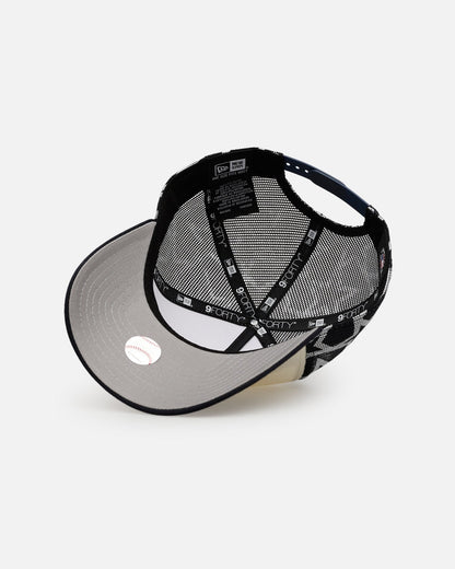 New Era Atlanta Braves 'Fourth Of July' 9FORTY A-Frame Snapback Chrome/Navy