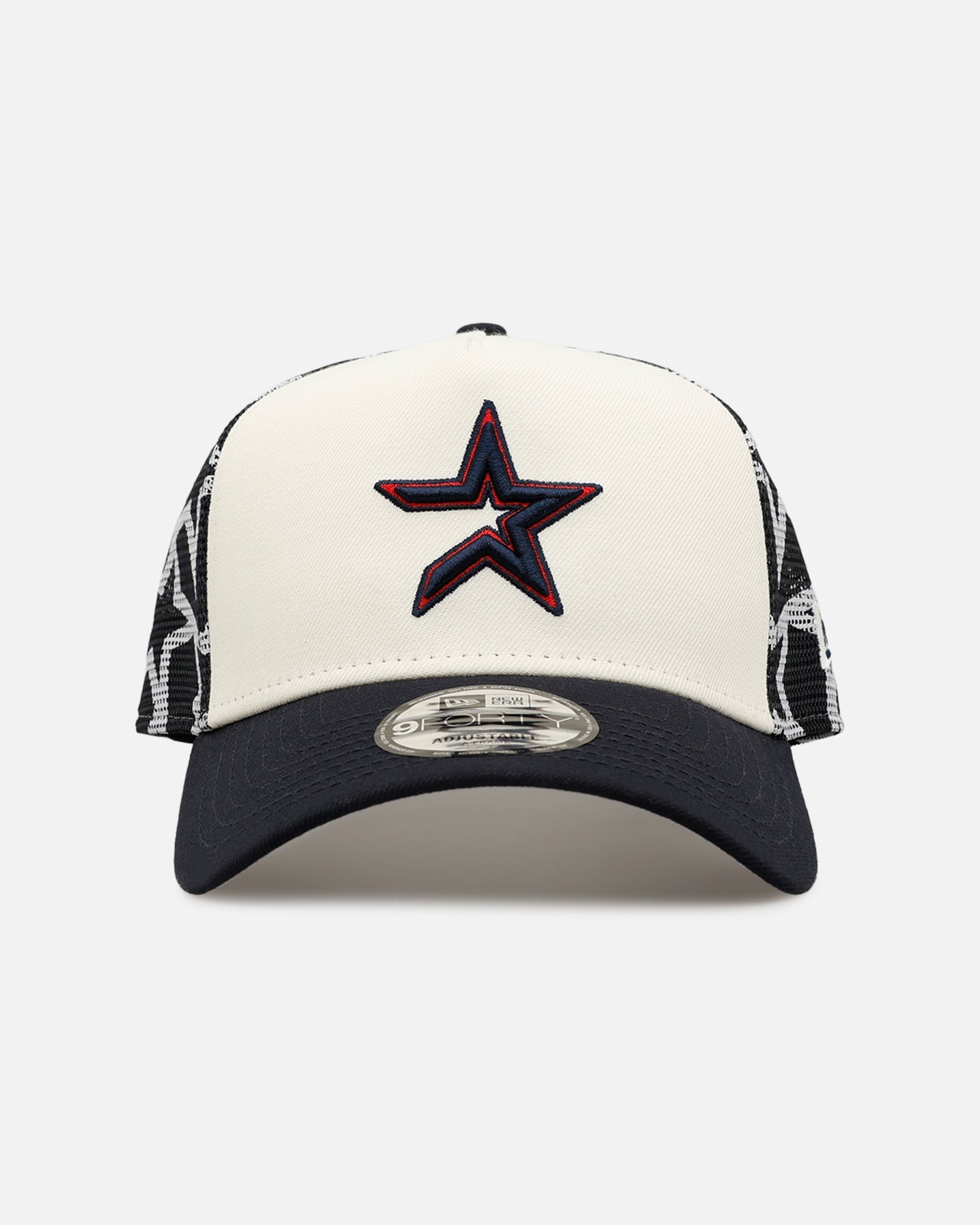 New Era Houston Astros 'Fourth Of July' 9FORTY A-Frame Snapback Chrome/Navy