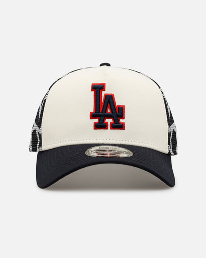 New Era Los Angeles Dodgers 'Fourth Of July' 9FORTY A-Frame Snapback Chrome/Navy