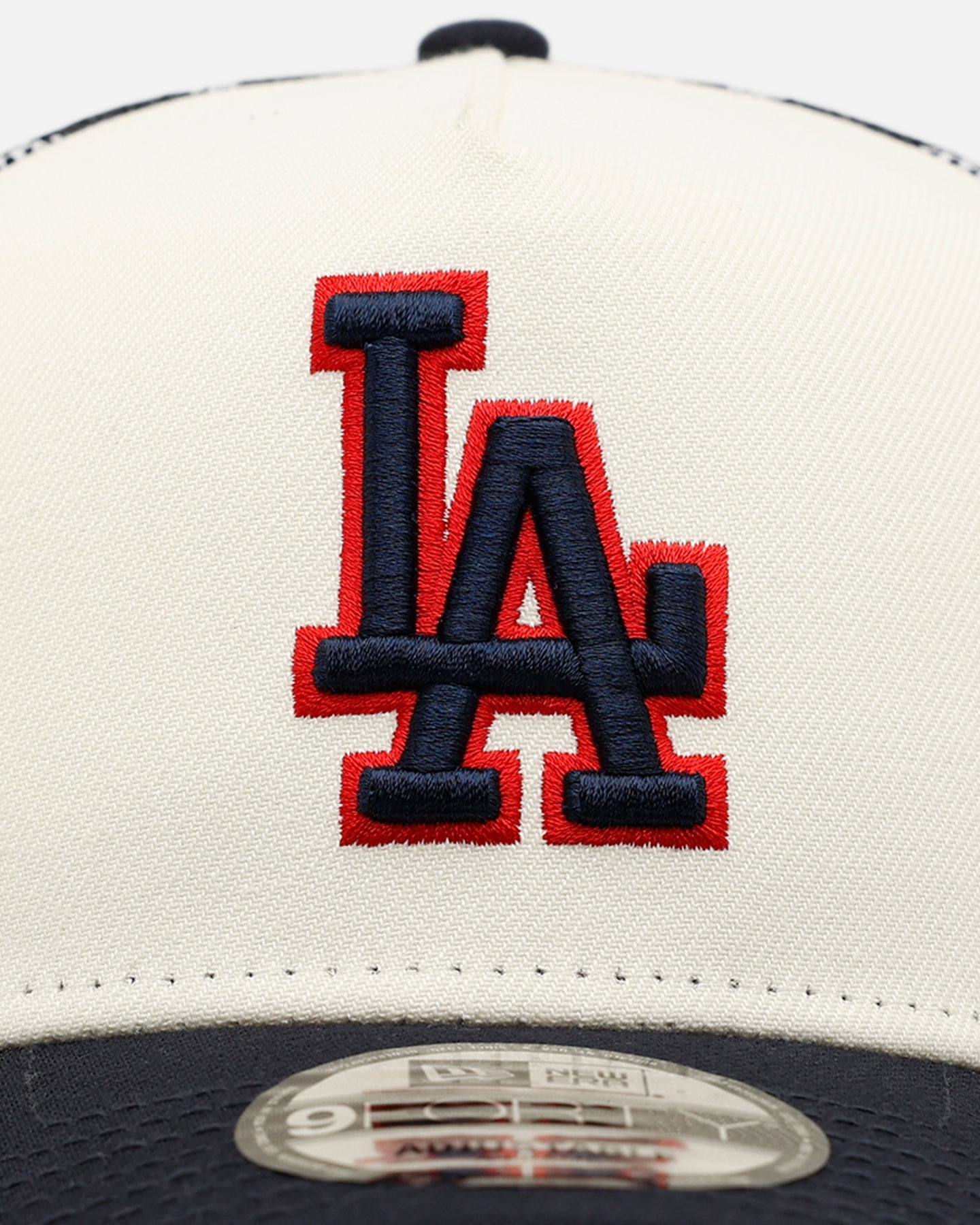 New Era Los Angeles Dodgers 'Fourth Of July' 9FORTY A-Frame Snapback Chrome/Navy