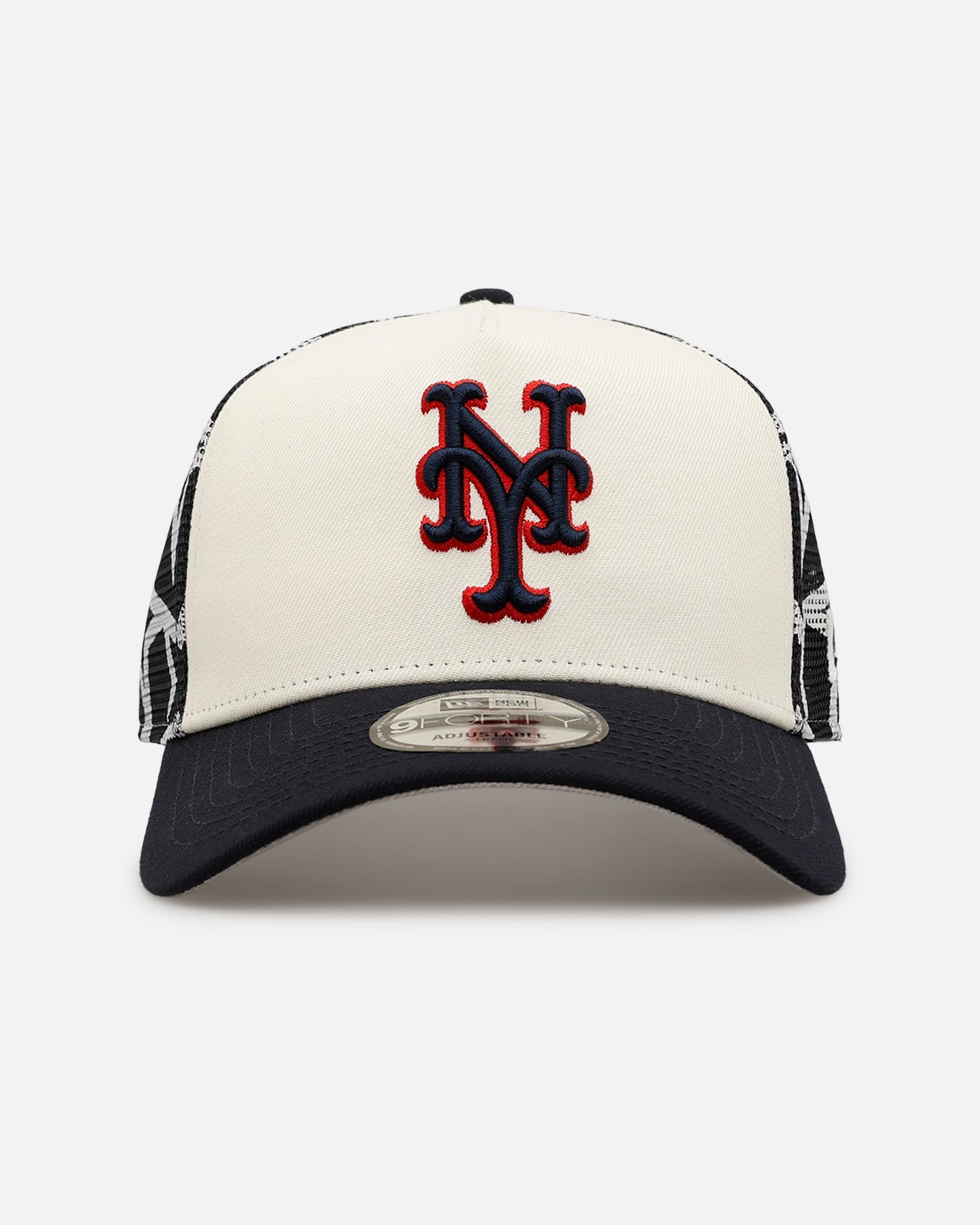 New Era New York Mets 'Fourth Of July' 9FORTY A-Frame Snapback Chrome/Navy