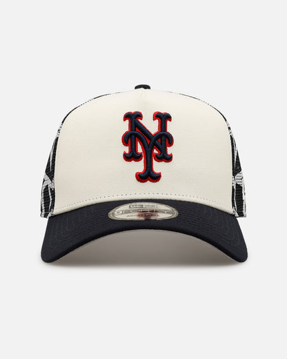 New Era New York Mets 'Fourth Of July' 9FORTY A-Frame Snapback Chrome/Navy
