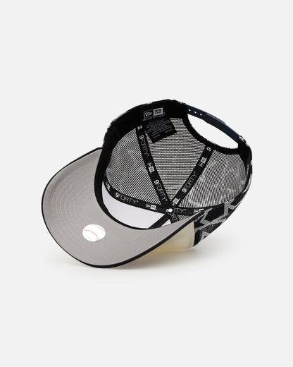 New Era New York Mets 'Fourth Of July' 9FORTY A-Frame Snapback Chrome/Navy
