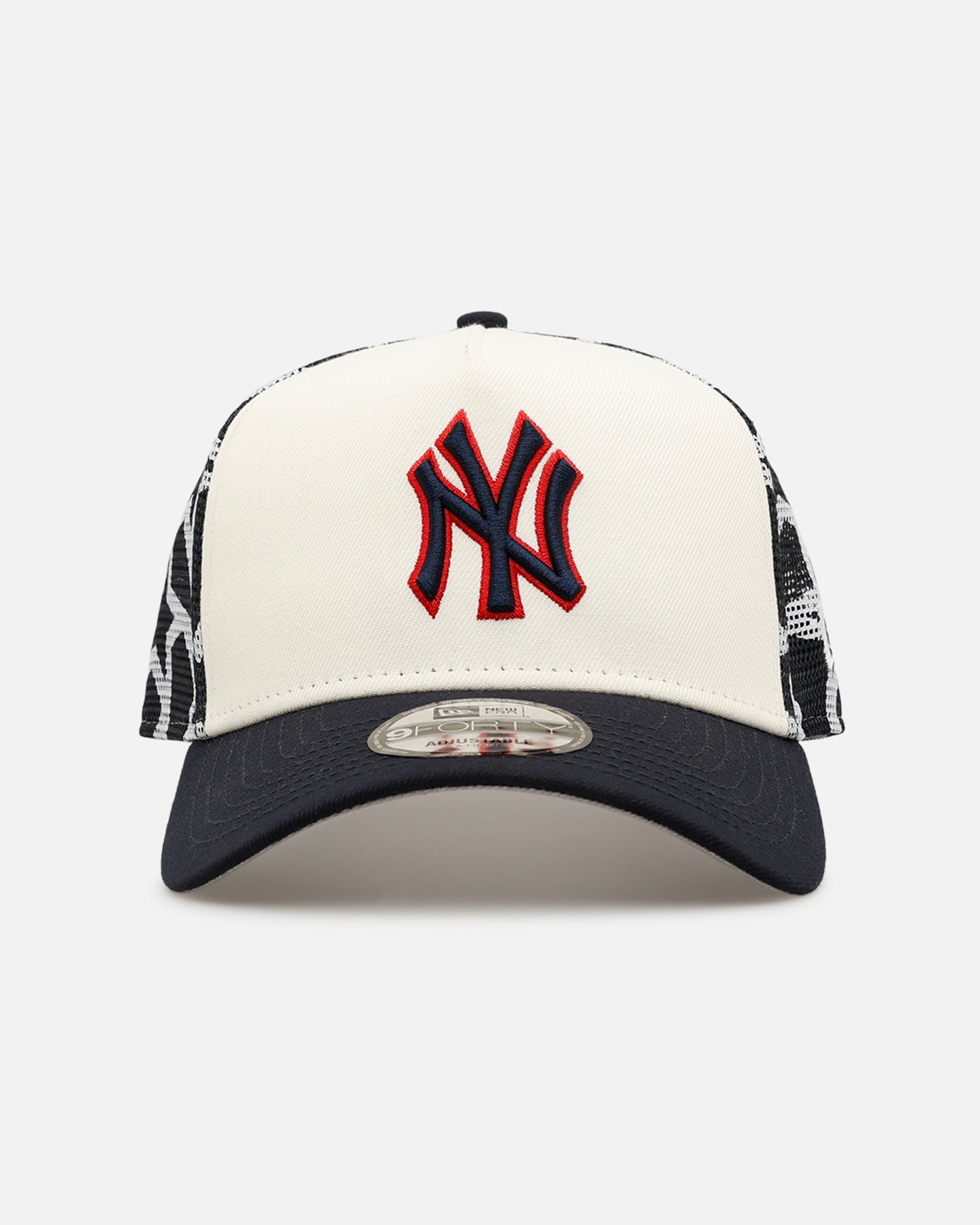 New Era New York Yankees 'Fourth Of July' 9FORTY A-Frame Snapback Chrome/Navy