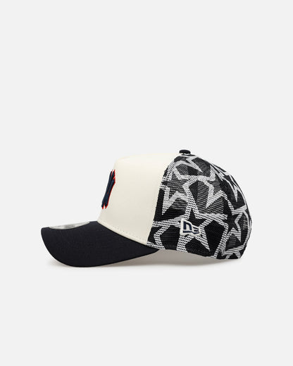 New Era New York Yankees 'Fourth Of July' 9FORTY A-Frame Snapback Chrome/Navy
