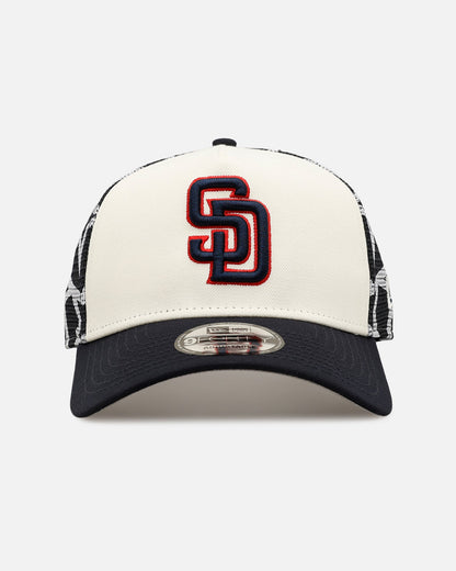 New Era San Diego Padres  'Fourth Of July' 9FORTY A-Frame Snapback Chrome/Navy