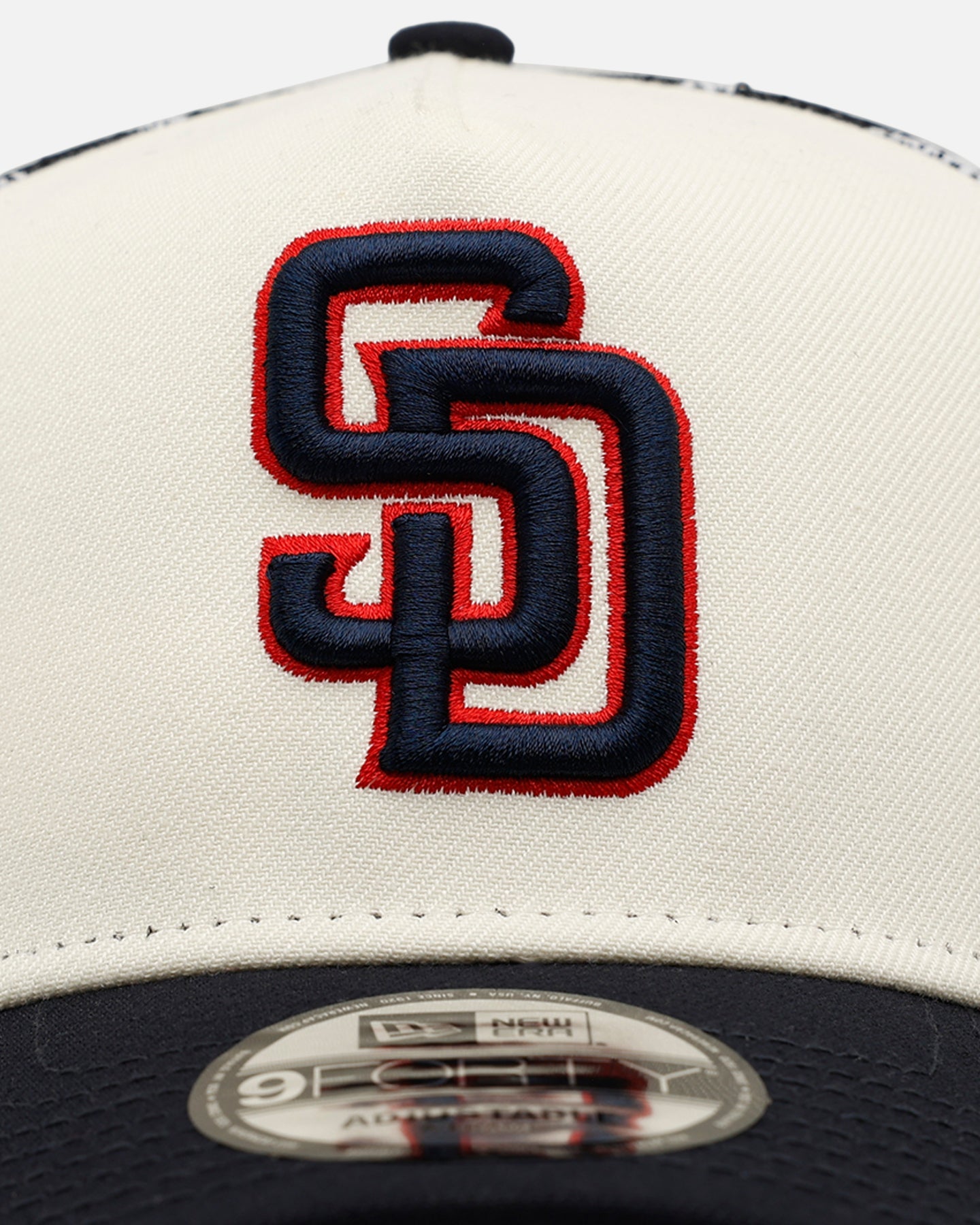 New Era San Diego Padres  'Fourth Of July' 9FORTY A-Frame Snapback Chrome/Navy