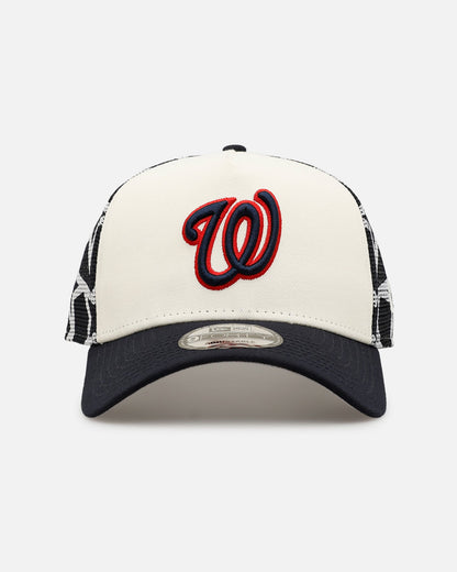 New Era Washington Nationals 'Fourth Of July' 9FORTY A-Frame Snapback Chrome/Navy