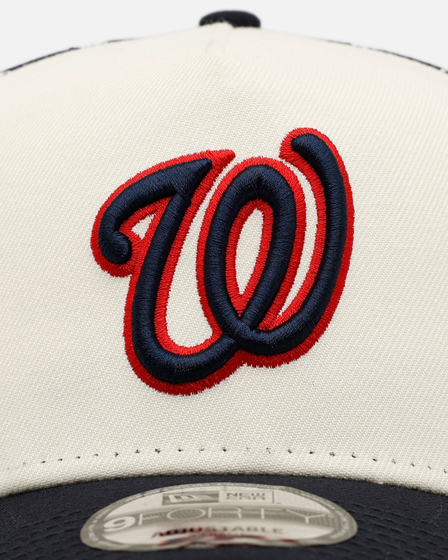 New Era Washington Nationals 'Fourth Of July' 9FORTY A-Frame Snapback Chrome/Navy