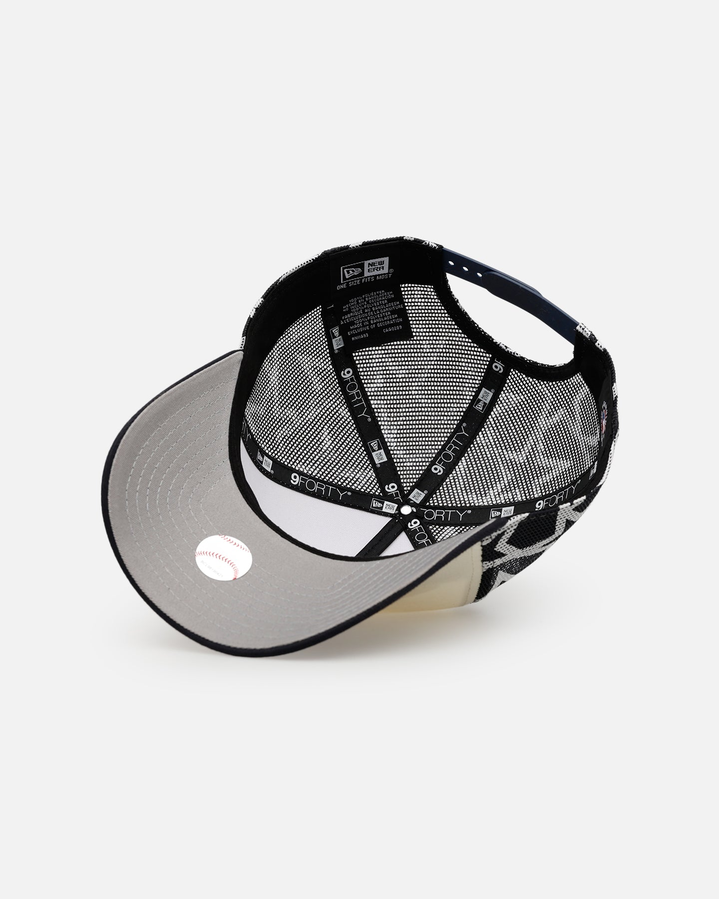 New Era Washington Nationals 'Fourth Of July' 9FORTY A-Frame Snapback Chrome/Navy