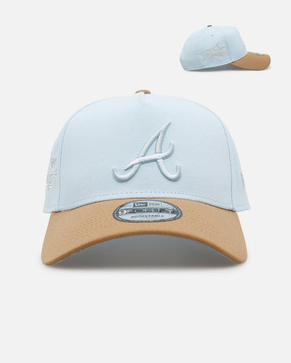 New Era Atlanta Braves 'Father's Day' 9FORTY A-Frame Snapback Blue/Khaki