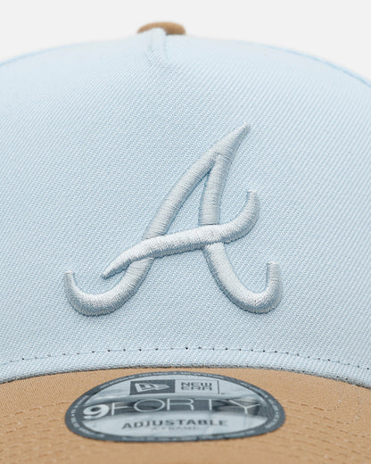 New Era Atlanta Braves 'Father's Day' 9FORTY A-Frame Snapback Blue/Khaki