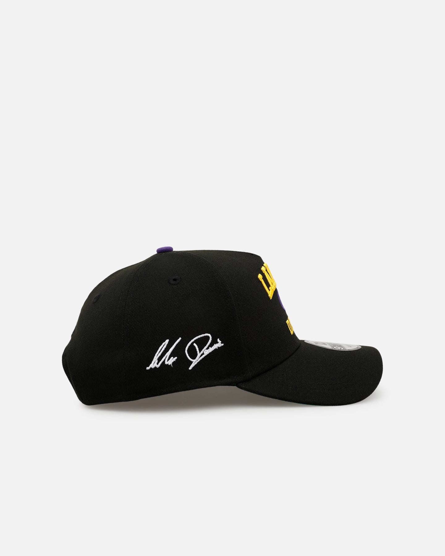 New Era Los Angeles Lakers 'NBA Signature' Doncic #77 9FORTY A-Frame Snapback Official Team Color