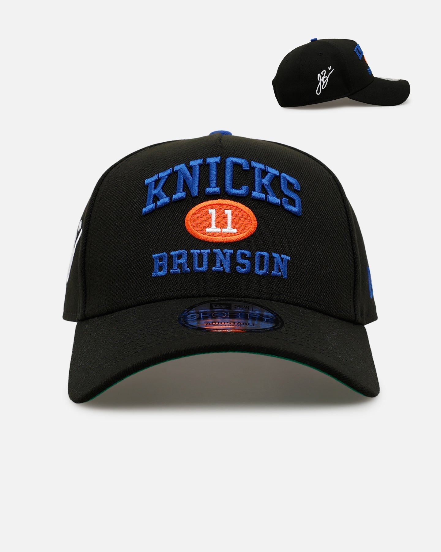 New Era New York Knicks 'NBA Signature' Brunson #11 9FORTY A-Frame Snapback Official Team Color
