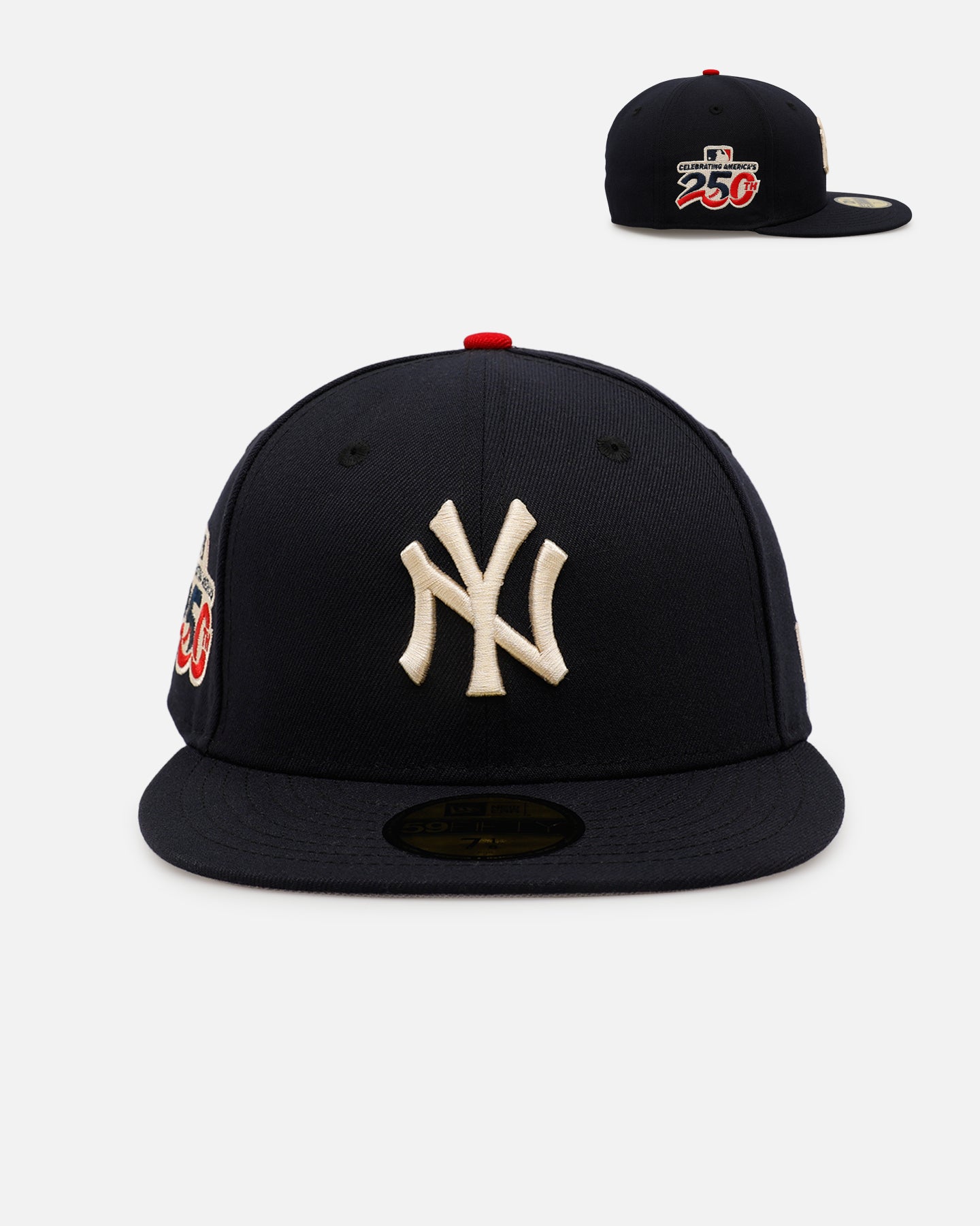 New Era New York Yankees '250th Anniversary Side Patch' 59FIFTY Fitted Navy