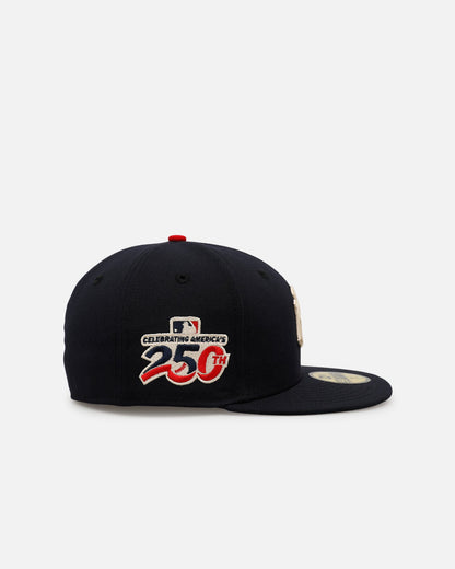 New Era New York Yankees '250th Anniversary Side Patch' 59FIFTY Fitted Navy