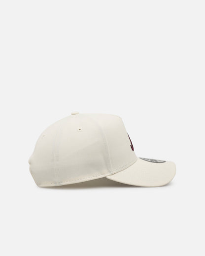 New Era Atlanta Braves 'Too Clean 2.0' 9FORTY A-Frame Snapback Chrome/Maroon