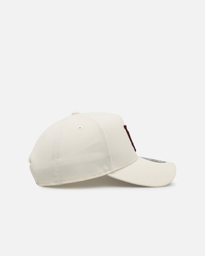 New Era Los Angeles Dodgers 'Too Clean 2.0' 9FORTY A-Frame Snapback Chrome/Maroon