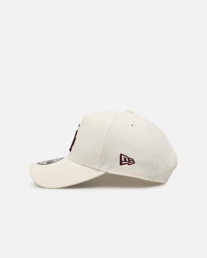 New Era Los Angeles Dodgers 'Too Clean 2.0' 9FORTY A-Frame Snapback Chrome/Maroon