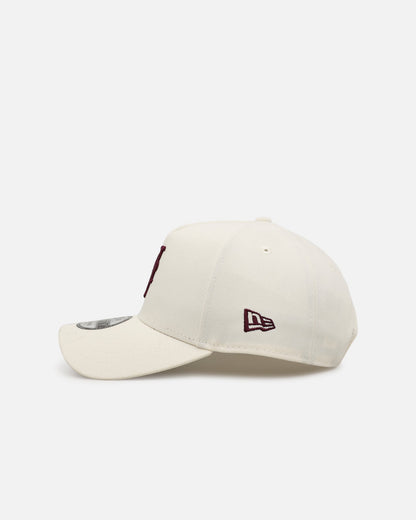 New Era New York Mets 'Too Clean 2.0' 9FORTY A-Frame Snapback Chrome/Maroon