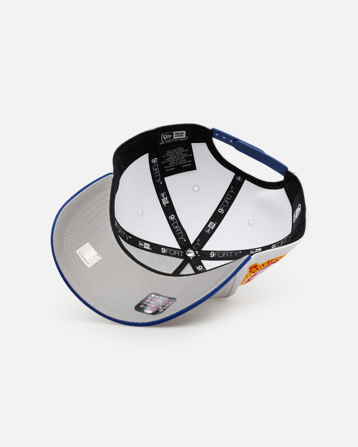 New Era Oklahoma City Thunder 'Summertime' 9FORTY A-Frame Snapback White/Royal