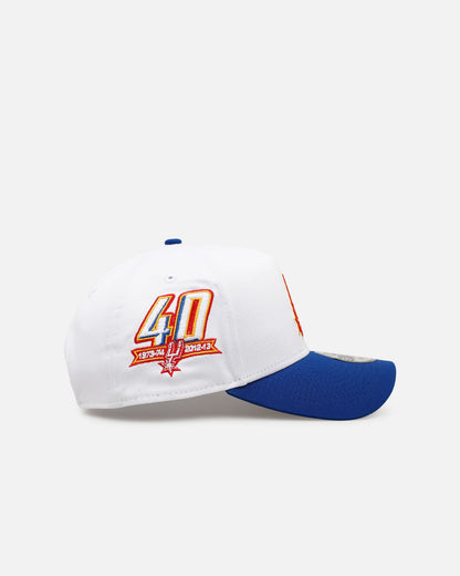 New Era San Antonio Spurs 'Summertime' 9FORTY A-Frame Snapback White/Royal