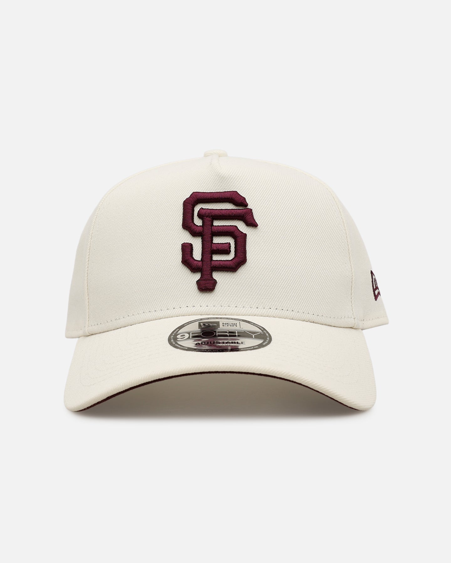 New Era San Francisco Giants 'Too Clean 2.0' 9FORTY A-Frame Snapback Chrome/Maroon
