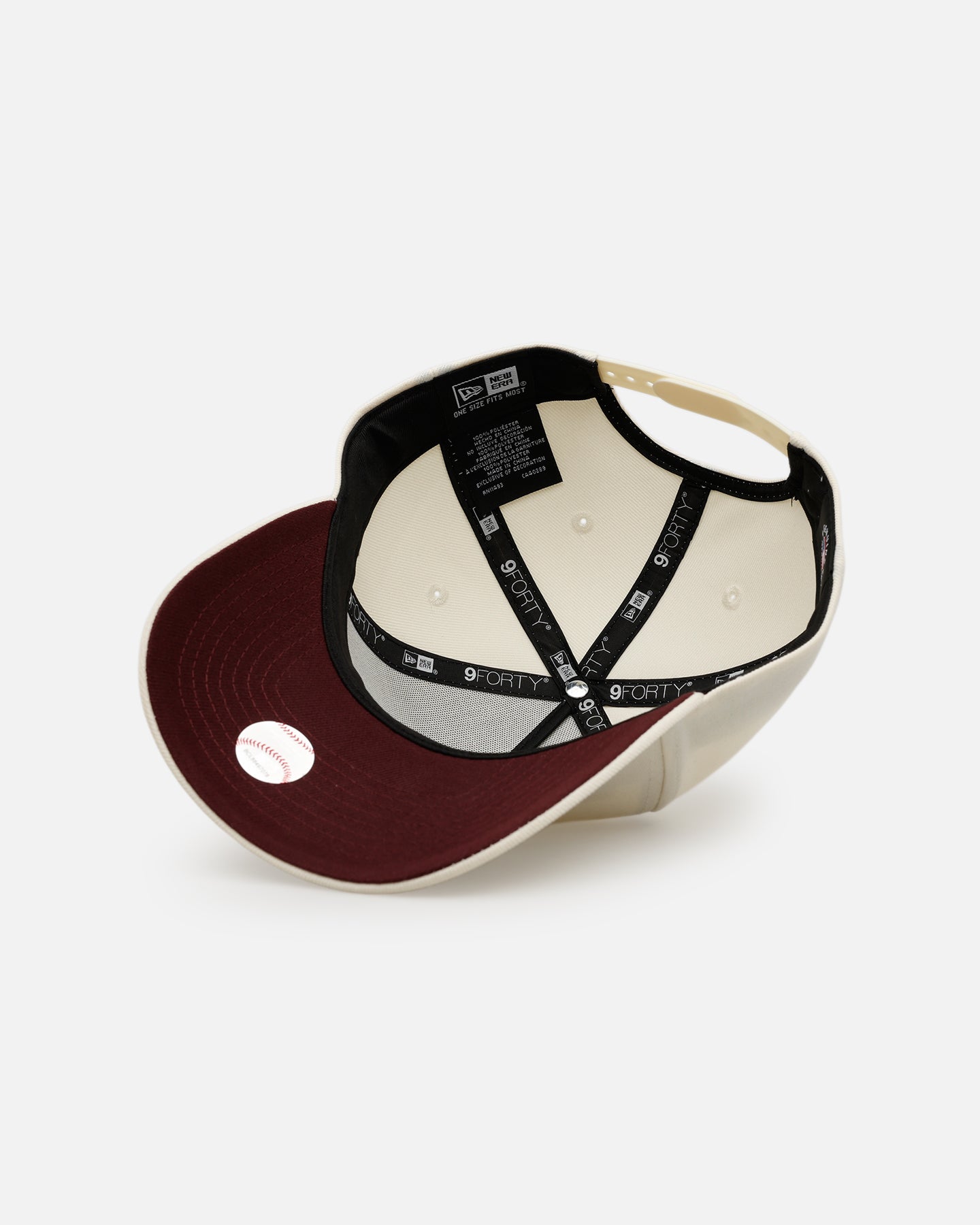 New Era San Francisco Giants 'Too Clean 2.0' 9FORTY A-Frame Snapback Chrome/Maroon
