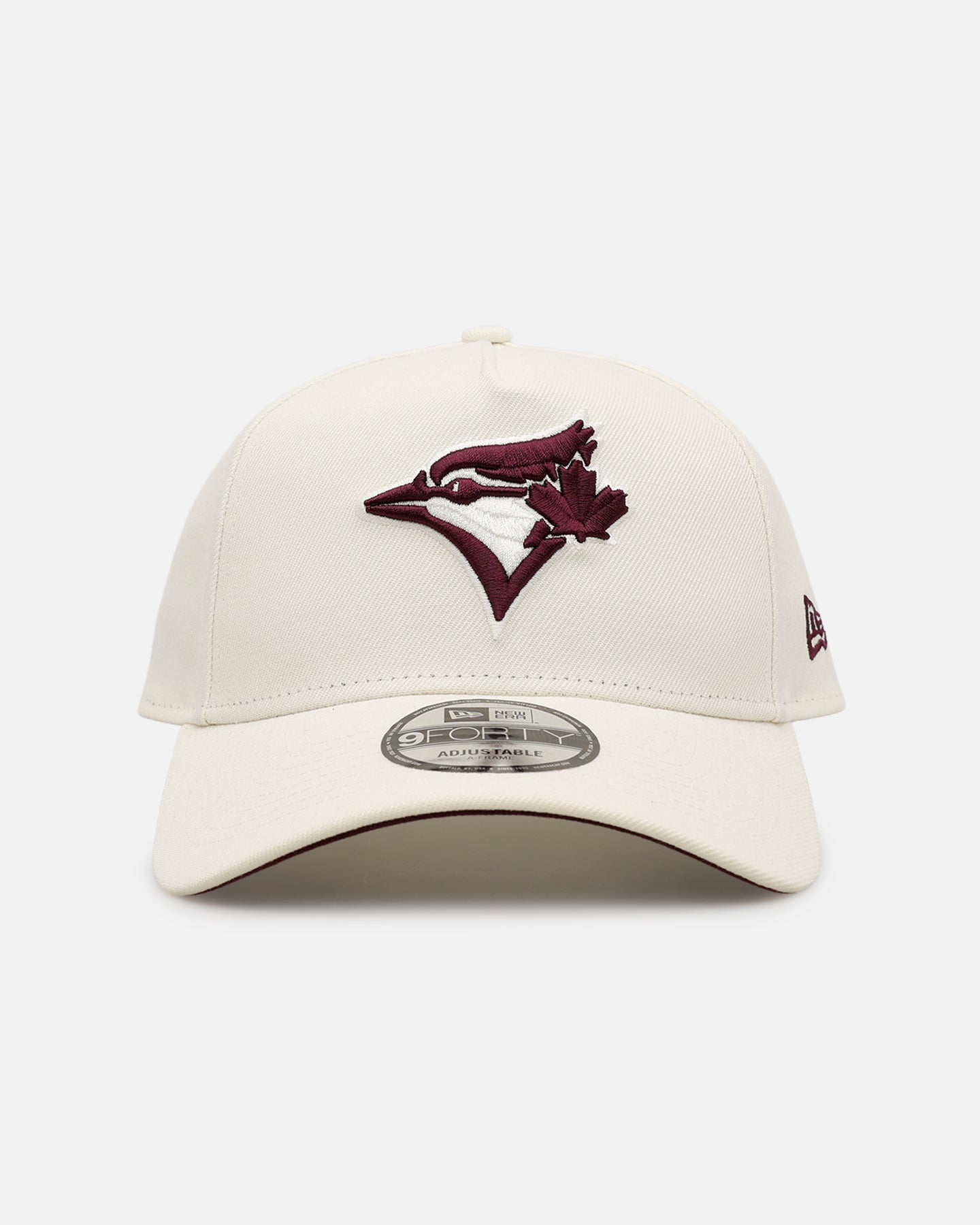 New Era Toronto Blue Jays 'Too Clean 2.0' 9FORTY A-Frame Snapback Chrome/Maroon