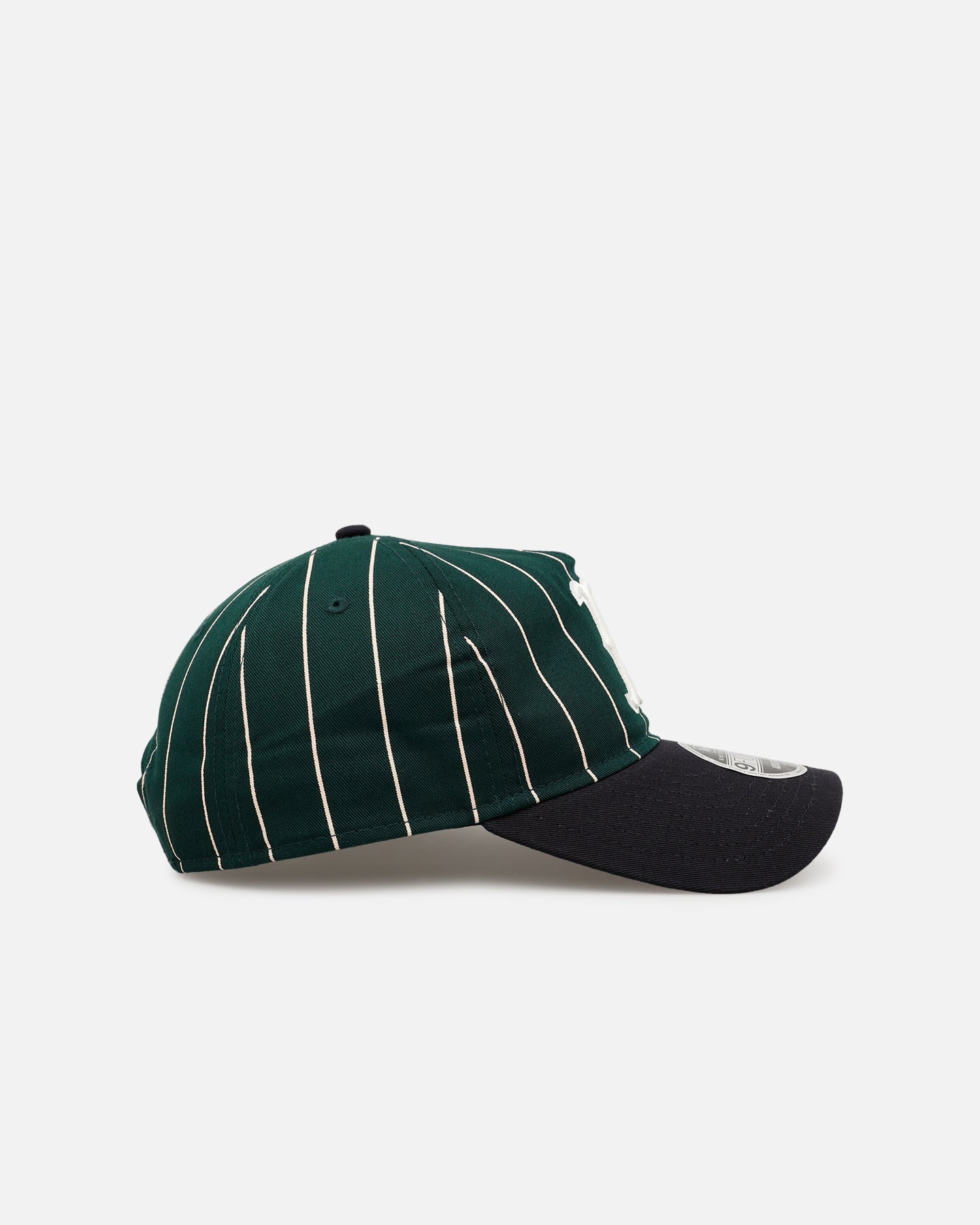 New Era Boston Red Sox 'Pinstripe' 9FORTY A-Frame Snapback Dark Green