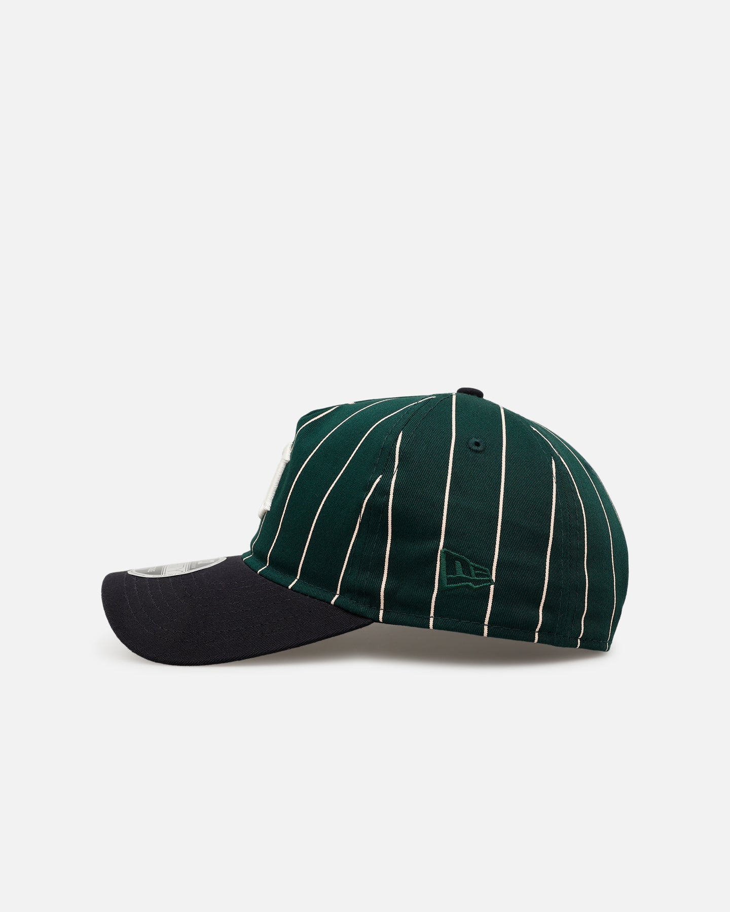 New Era Detroit Tigers 'Pinstripe' 9FORTY A-Frame Snapback Dark Green