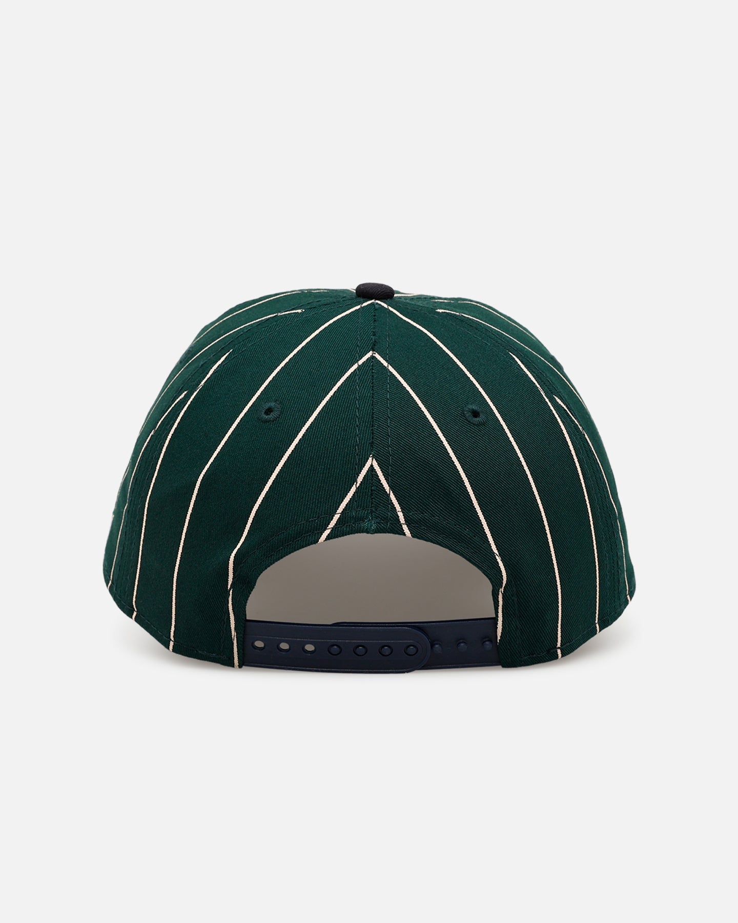 New Era New York Yankees 'Pinstripe' 9FORTY A-Frame Snapback Dark Green