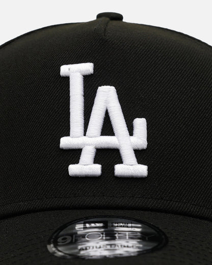 New Era Los Angeles Dodgers '2025 World Series Champions' 9FORTY A-Frame Snapback Black/White