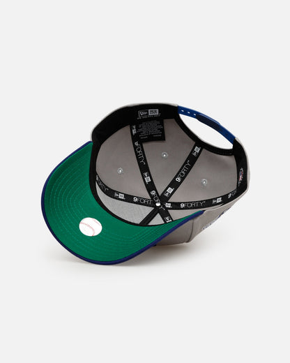 New Era Los Angeles Dodgers '2025 World Series Champions' 9FORTY A-Frame Snapback Gray