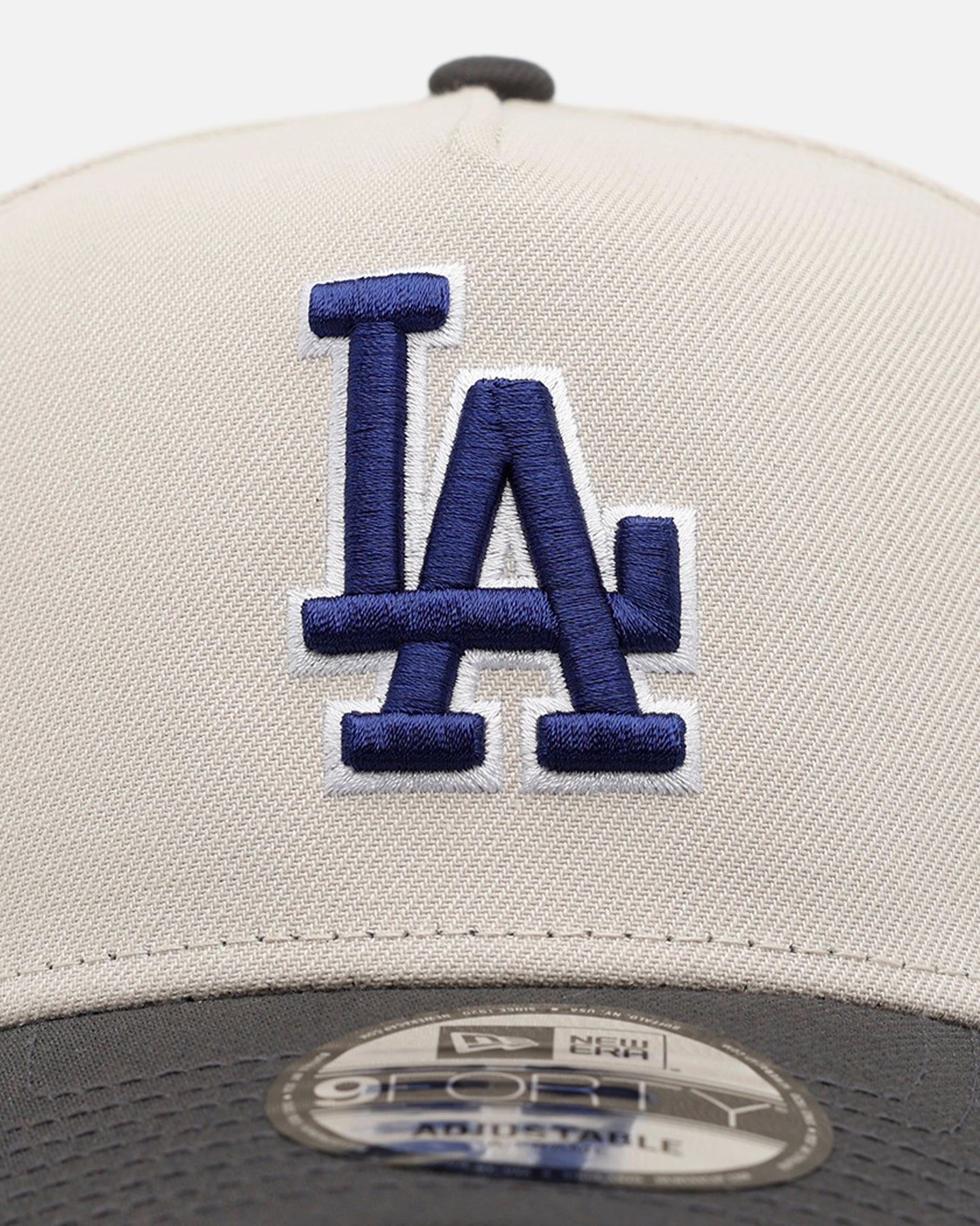 New Era Los Angeles Dodgers '2025 World Series Champions' 9FORTY A-Frame Snapback Stone
