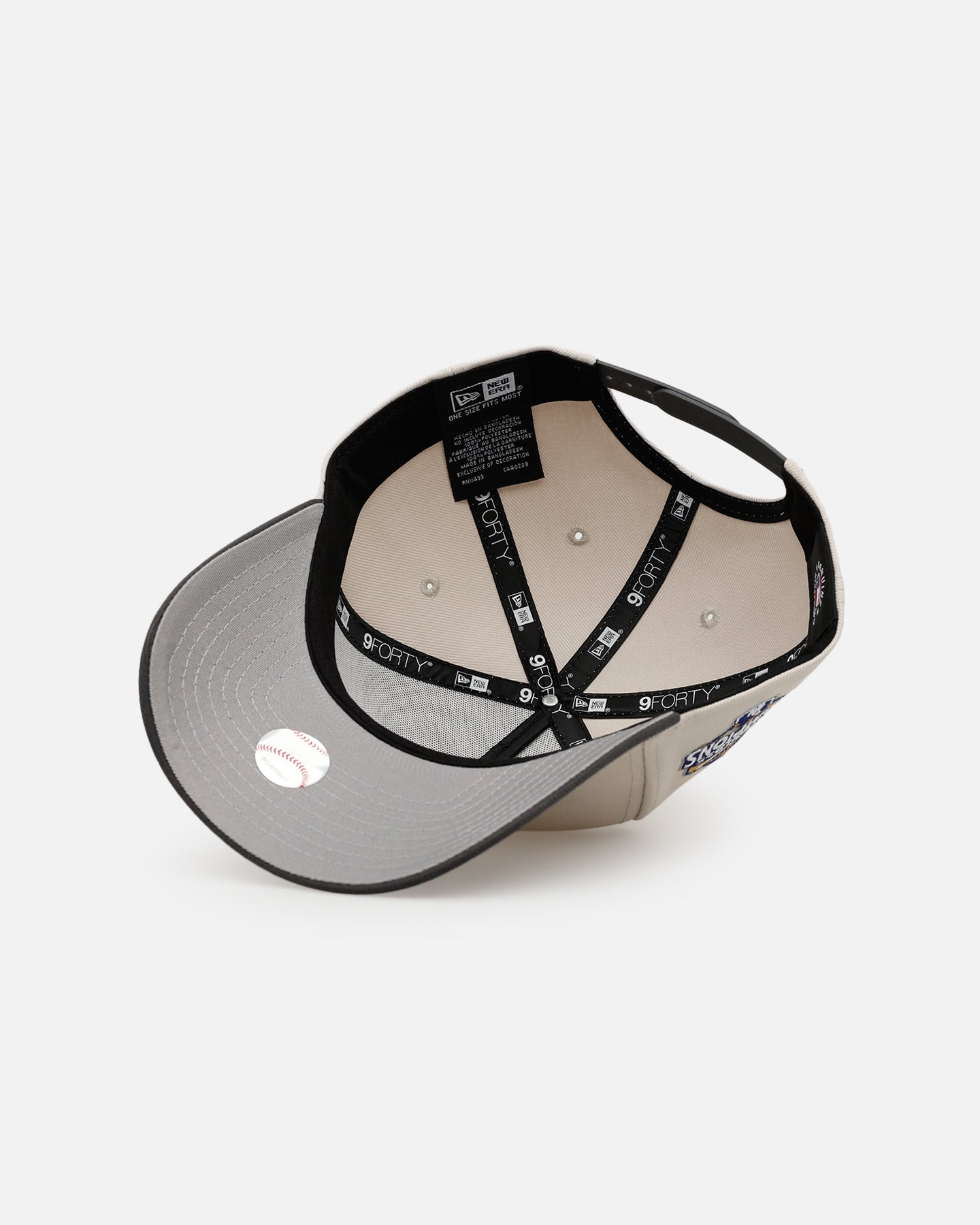 New Era Los Angeles Dodgers '2025 World Series Champions' 9FORTY A-Frame Snapback Stone
