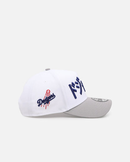 New Era Los Angeles Dodgers 'Japan Pack' Kanji 9FORTY A-Frame Snapback White/Grey