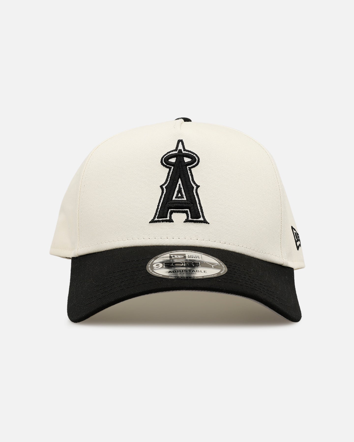 New Era Los Angeles Angels 'Easy Chrome Black' 9FORTY A-Frame Snapback Chrome/Black