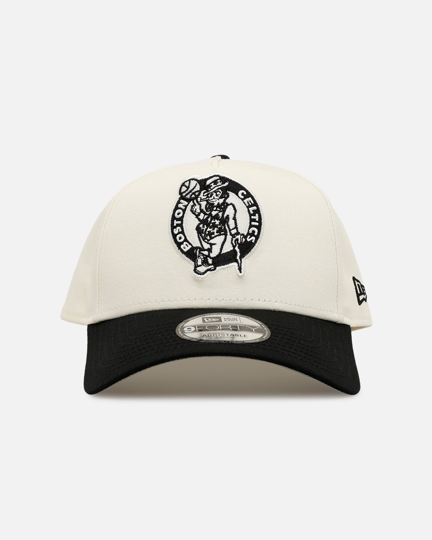New Era Boston Celtics 'Easy Chrome Black' 9FORTY A-Frame Snapback Chrome/Black