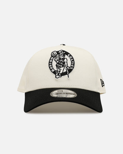 New Era Boston Celtics 'Easy Chrome Black' 9FORTY A-Frame Snapback Chrome/Black