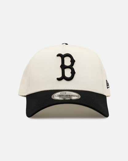 New Era Boston Red Sox 'Easy Chrome Black' 9FORTY A-Frame Snapback Chrome/Black
