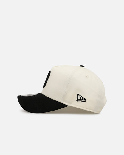 New Era Boston Red Sox 'Easy Chrome Black' 9FORTY A-Frame Snapback Chrome/Black