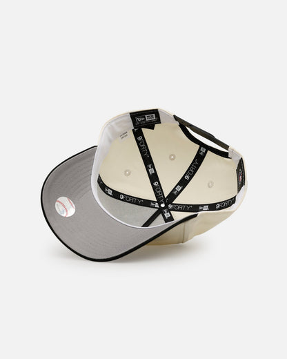 New Era Boston Red Sox 'Easy Chrome Black' 9FORTY A-Frame Snapback Chrome/Black