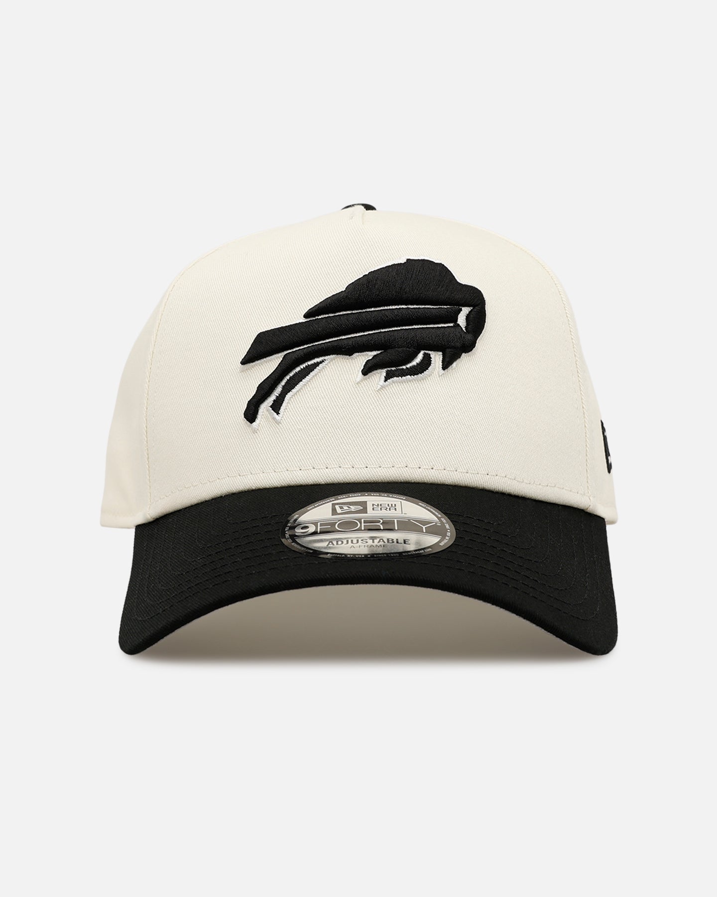 New Era Buffalo Bills 'Easy Chrome Black' 9FORTY A-Frame Snapback Chrome/Black