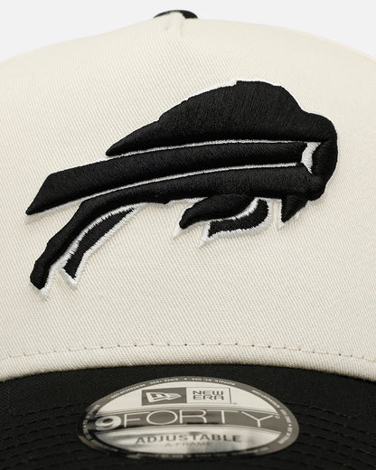New Era Buffalo Bills 'Easy Chrome Black' 9FORTY A-Frame Snapback Chrome/Black